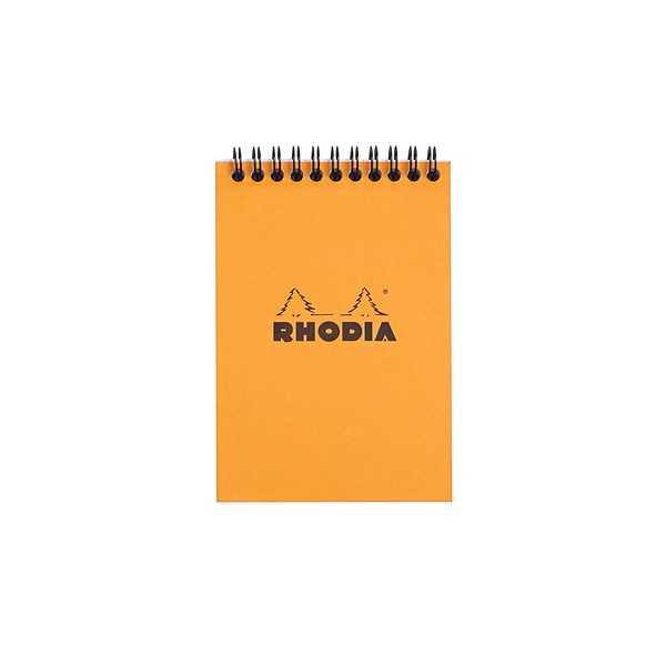RHODIA Classic Cuaderno Espiral Lado Corto 80 hojas 80gr.