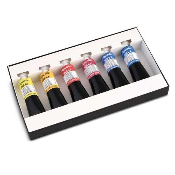 BLOCKX Acuarela Cofre Set colores primarios