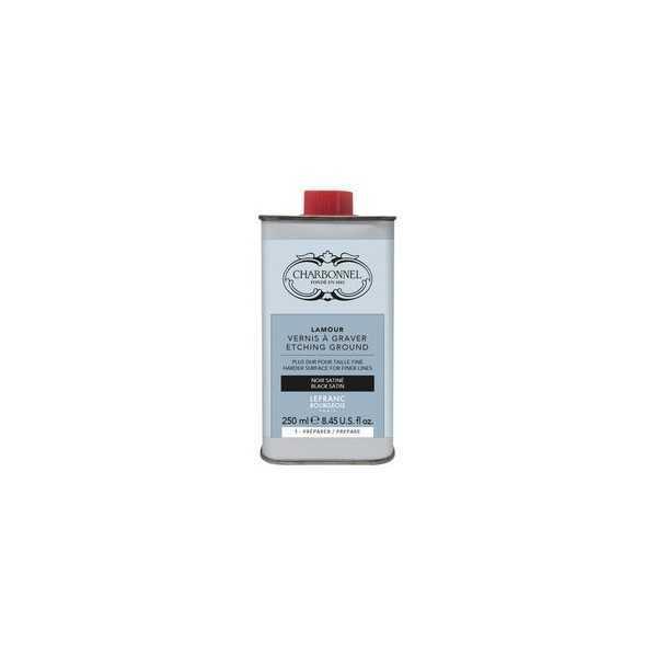 Charbonnel Barniz Lamour Negro Satinado para Grabado