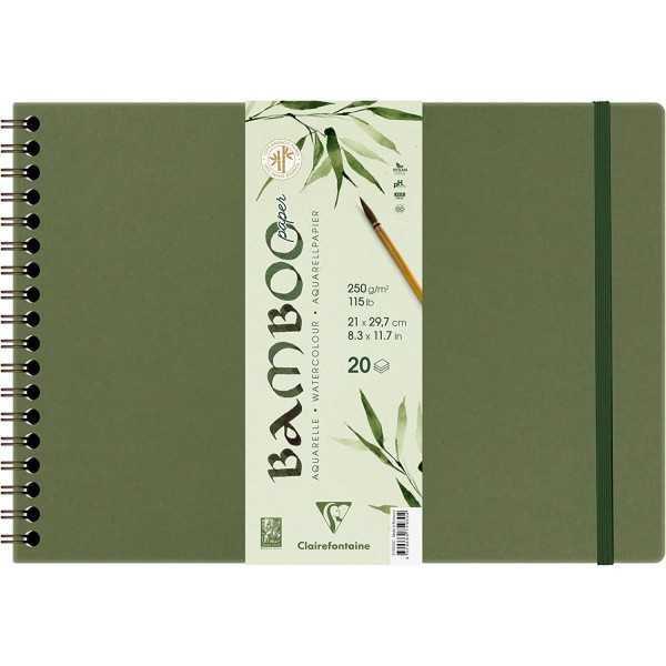 Clairefontaine Bamboo Album Acuarela Grano Fino 250 g