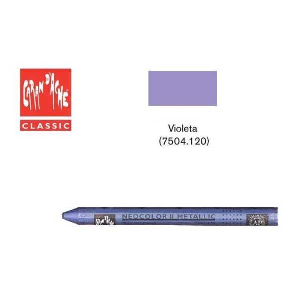 CARAN D´ACHE NEOCOLOR II VIOLETA METALICO