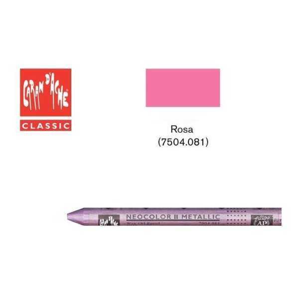 CARAN D´ACHE NEOCOLOR II ROSA METALICO