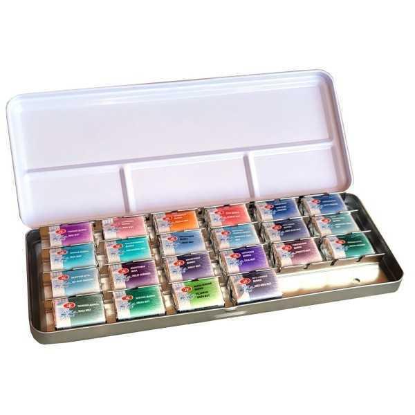 Acuarela White Nights. 22 Colores GRANULADOS