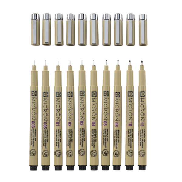 SAKURA Pigma Micron Rotulador Calibrado