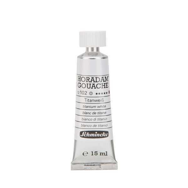 SCHMINCKE Gouache Extrafino Blanco de Titanio 15ml.