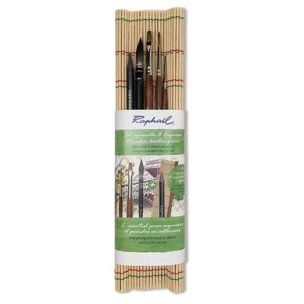 RAPHAEL Set 4 pinceles Acuarela Sketching