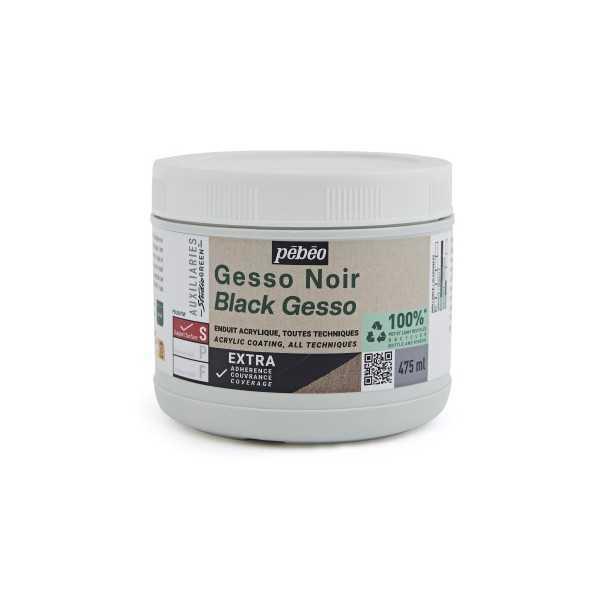 PEBEO Studio Green Gesso Negro 475ml.