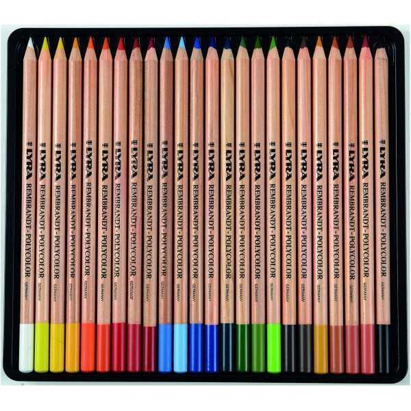 Caja de Lápices LYRA REMBRANDT POLYCOLOR 24 Colores