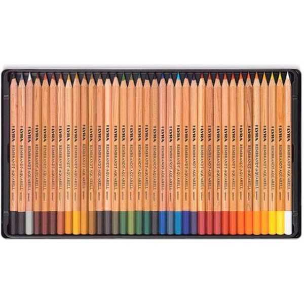 Caja de Lápices LYRA REMBRANDT AQUARELL 36 Colores