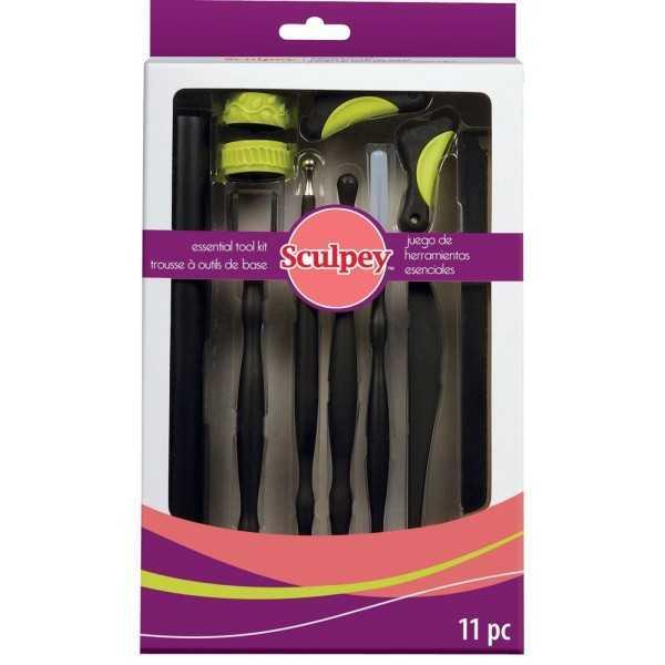 Sculpey Herramienta Para Arcilla Esenciales 11 Piezas