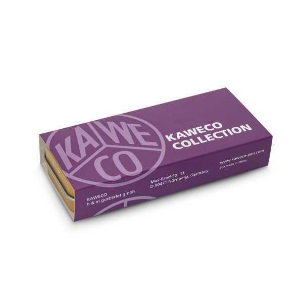 KAWECO COLLECTION Pluma de Aluminio Estilográfica. VIOLETA + Clip