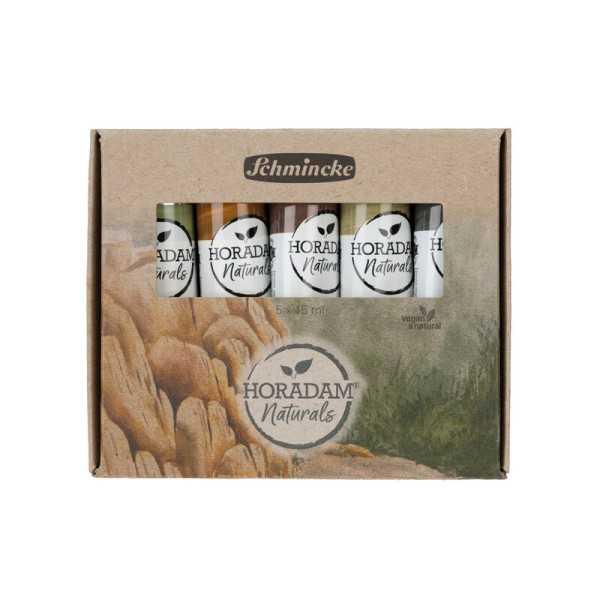 SCHMINCKE Set de Acuarela Horadam Naturals 5 Colores de 15ml. "Minerales"