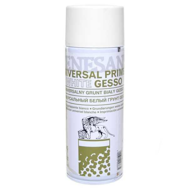 Imprimación en Spray Renesans 400ml. Color BLANCO