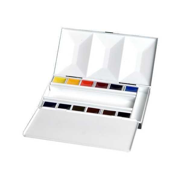 Blockx Caja Bijou de Acuarelas Extra-Finas 12 Medio Godets
