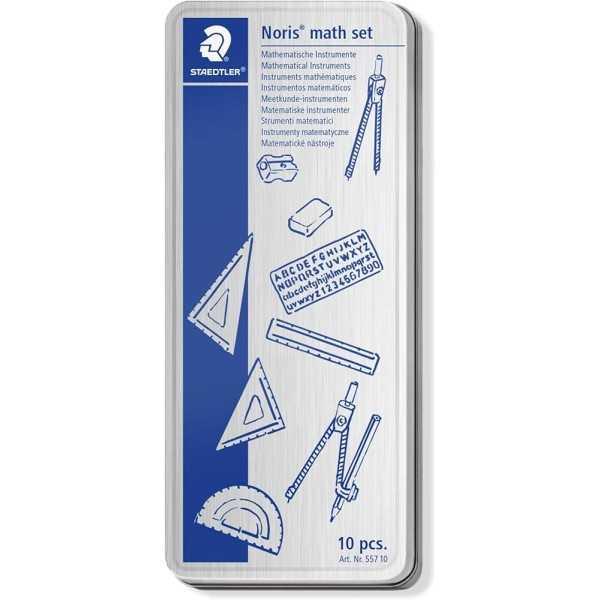 Set Instrumentos Matemáticos Staedtler 10 piezas