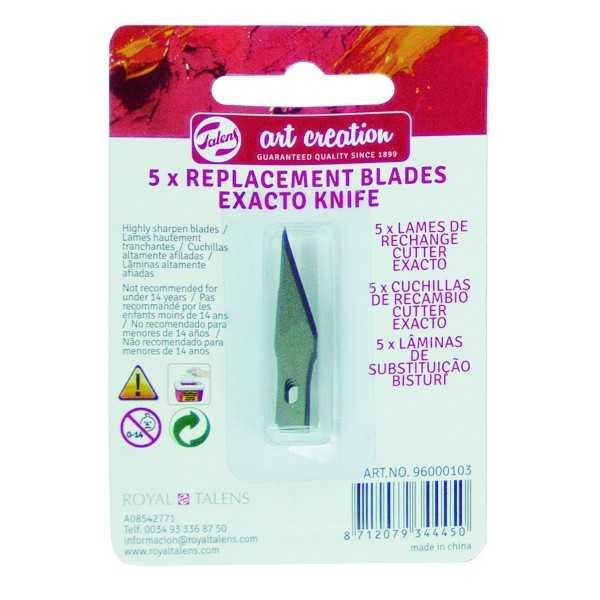 Recambio Cuchillas Cutter Exacto 5unds.