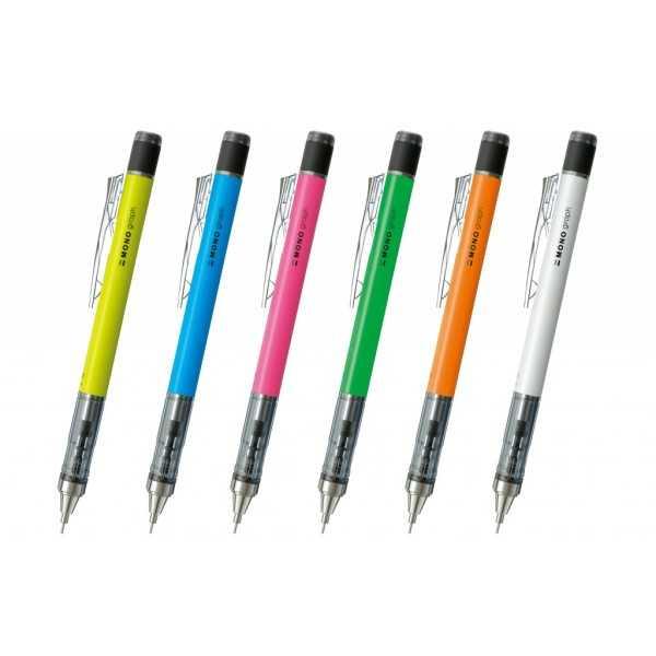 TOMBOW PORTAMINAS 0,7mm MONO GRAPH Colores Neon