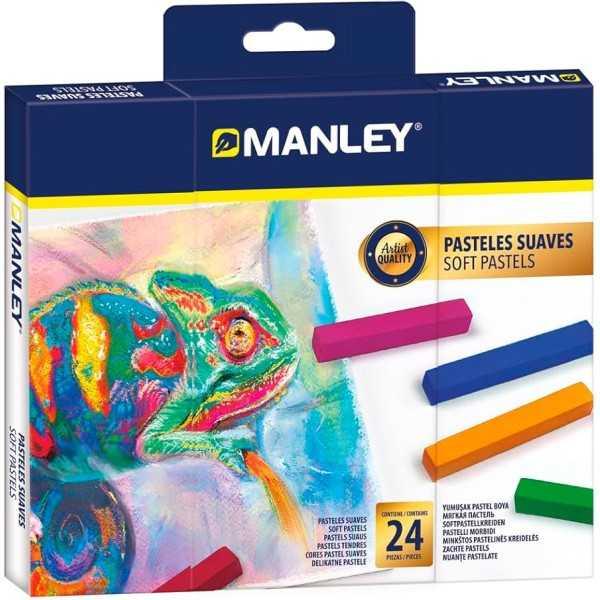 Pastel Manley Suave. Estuche