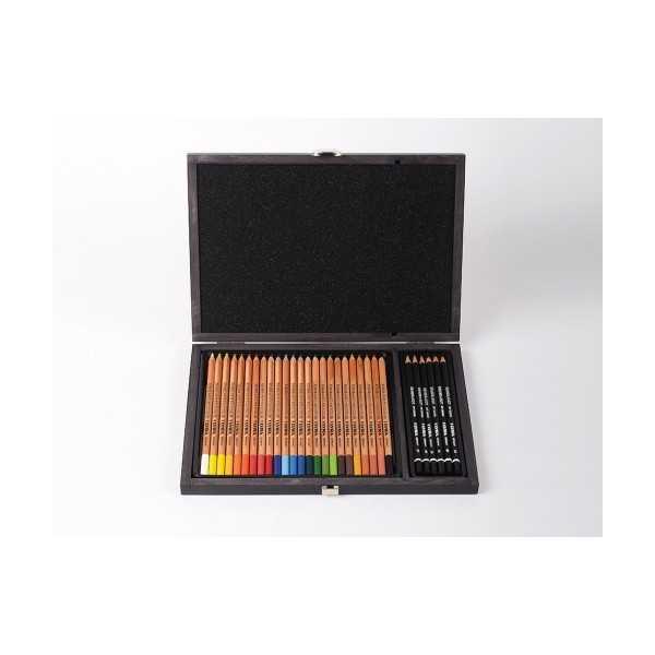 LYRA Rembrandt CAJA LÁPICES Polycolor y Lápices de Grafito 30pcs.