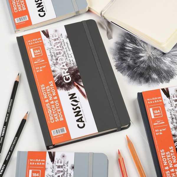 Cuaderno Canson Graduate Esbozo 120gr.