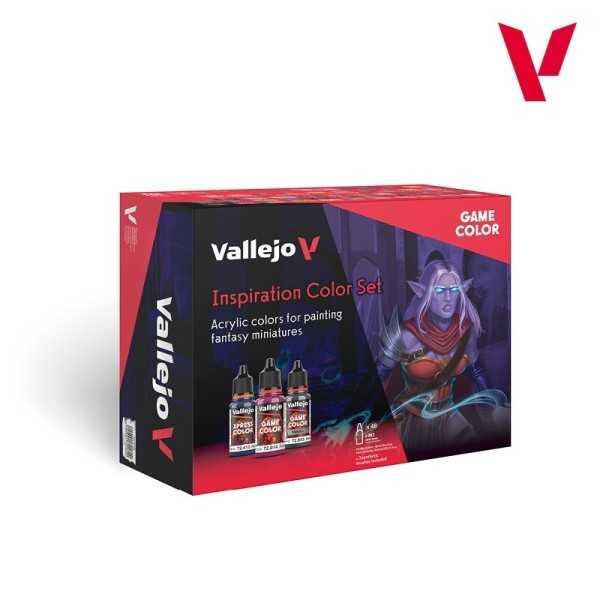 GAME COLOR INSPIRATION COLOR SET VALLEJO. 48 colores