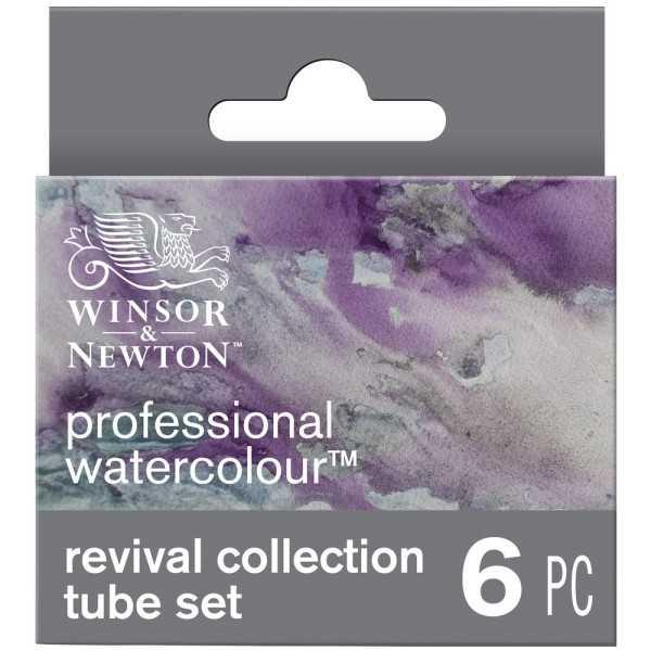 Winsor & Newton Professional Set Revival Acuarela 6 Tubos 5 ml