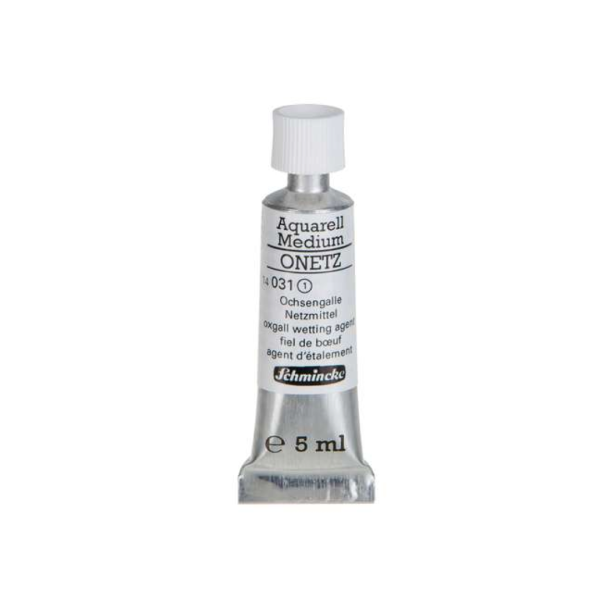 Hiel de res para acuarelas y gouache Onetz Schminke 5ml