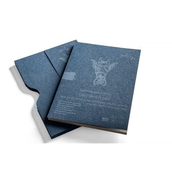 Bloc en Carpeta SM·LT GRIS 30 Hojas 180gr. A4