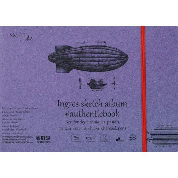 SM·LT INGRES Cuaderno 17,6x24,5cm. 130gr. 24 Hojas