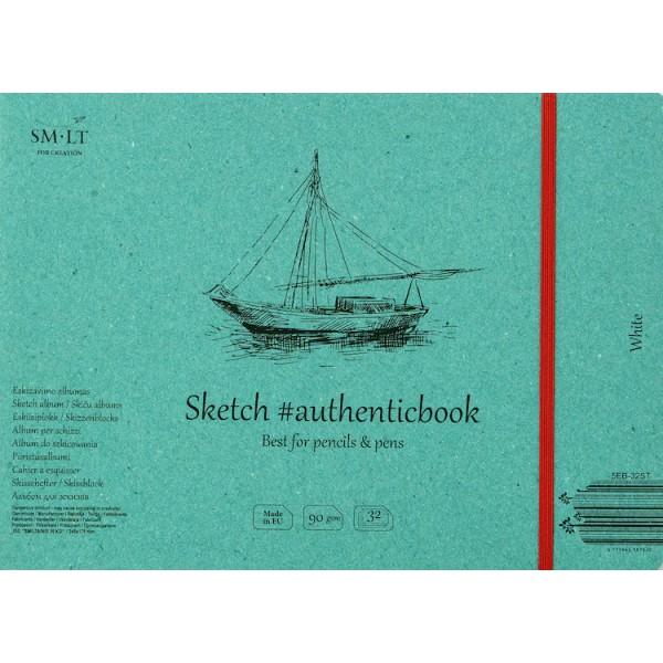 SM·LT Cuaderno DIBUJO Blanco 17,6x24,5cm. 90gr. 32 Hojas
