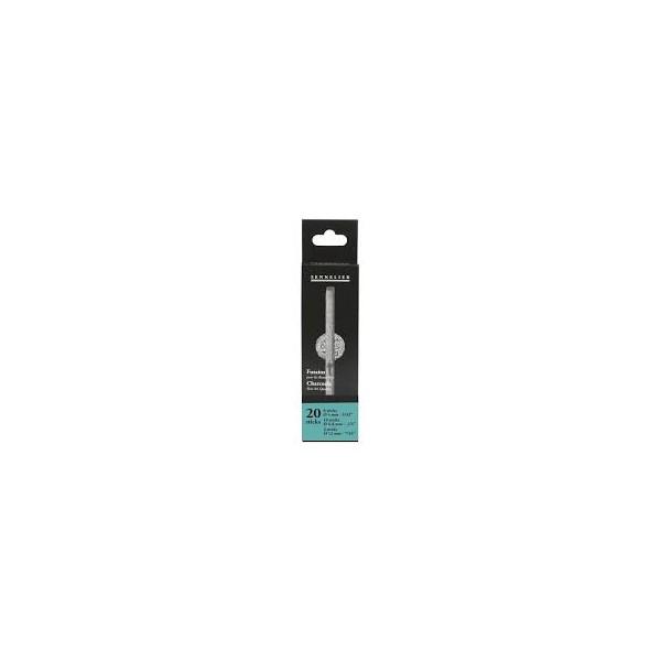 Sennelier Set de 20 Carboncillos Surtidos de Sauce – Diámetros 4 a 12 mm