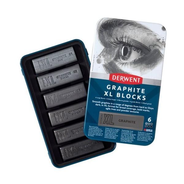 Set de 6 Derwent GRAFITO XL