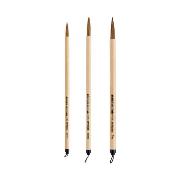 Pincel Oriental Renesans Pelo Natural JWB