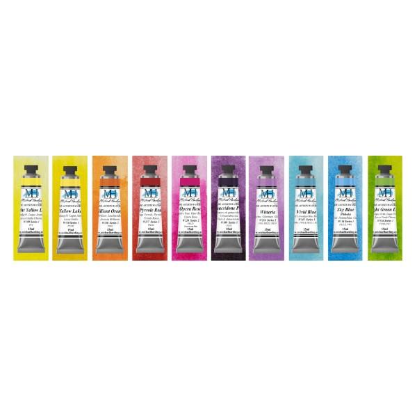 Set Acuarela Michael Harding 10 Tubos 15ml. Vivid Set