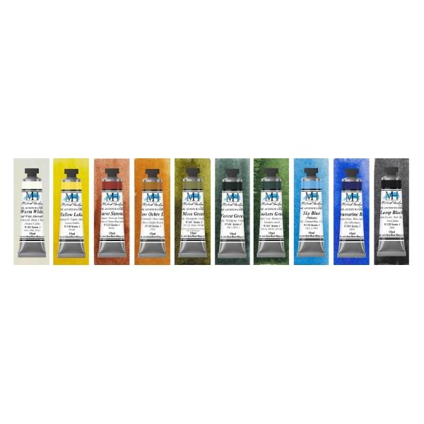 Set Acuarela Michael Harding 10 Tubos 15ml. Traditional English Landscape Set