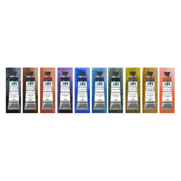 Set Acuarela Michael Harding 10 Tubos 15ml. Wild Nature Set