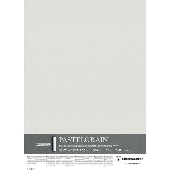 Clairefontaine PastelGrain Papel para Pastel 360 g/m² 50 x 70 cm
