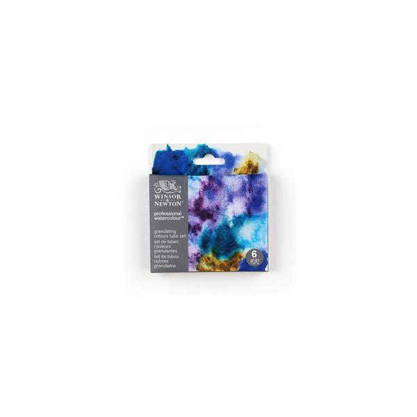 Winsor & Newton Acuarelas Profesionales Set 6 Tubos Granulados 5ml