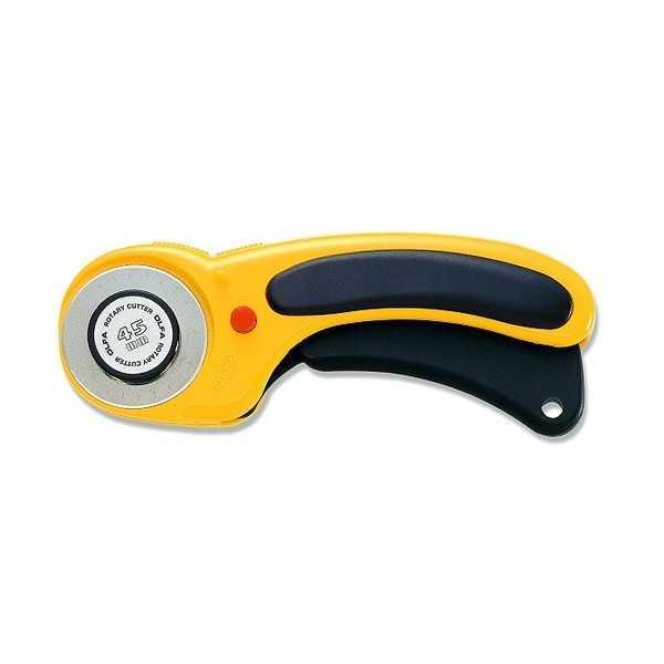 Cúter Rotatorio Ergonómico Deluxe OLFA RTY-2/DX 45 mm