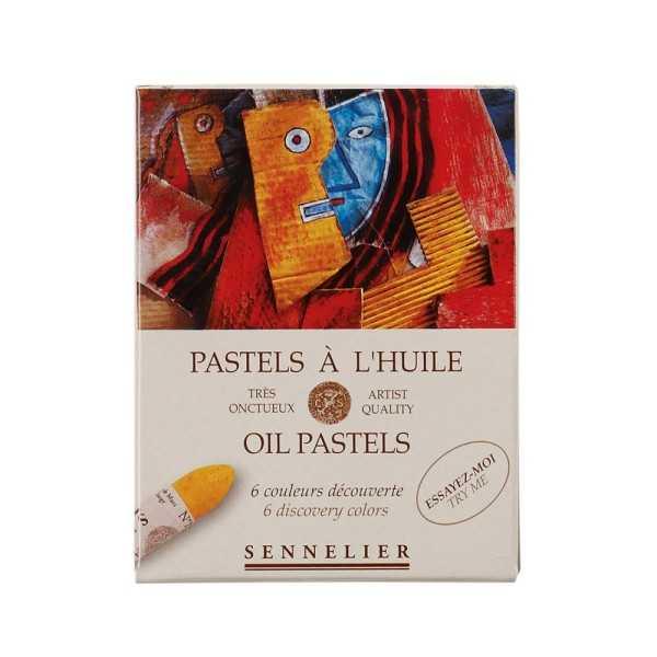 Set Pastel al Oleo SENNELIER 6 Colores "Descubrimiento"