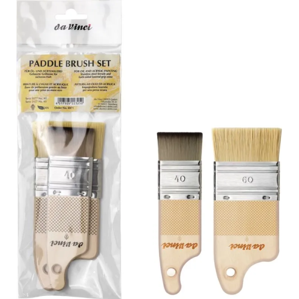 Da Vinci Paddle Serie 4071 Set de 2 Paletinas Sintéticas