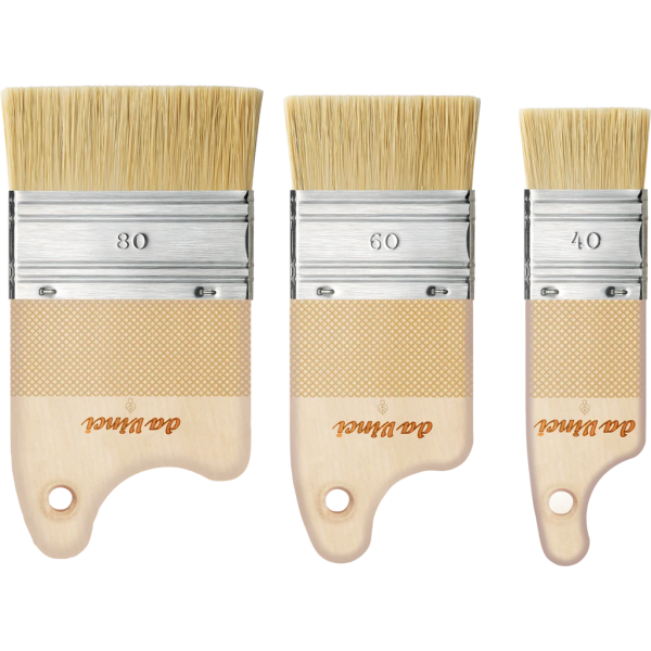 Da Vinci Synthetic Bristle Serie 2427 Paletina Paddle Sintética Mango Extra Corto