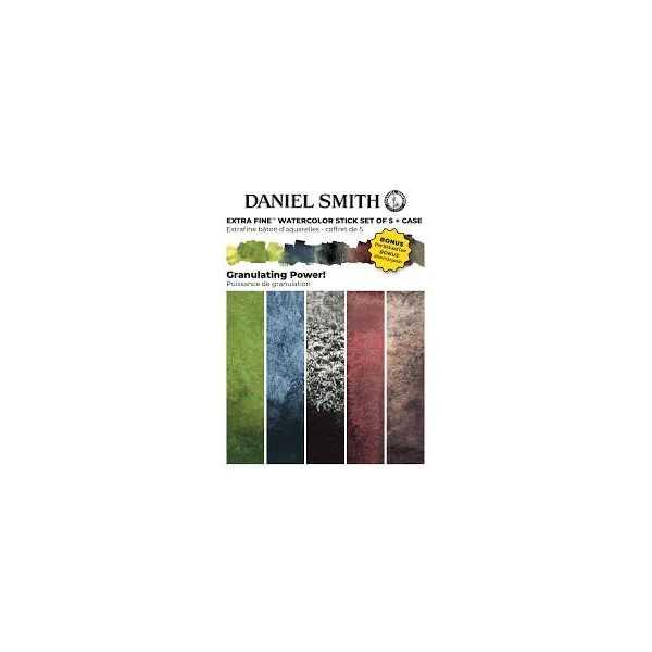 Daniel Smith Granulating Power Set Watercolor Sticks 5 Barras x 12 ml