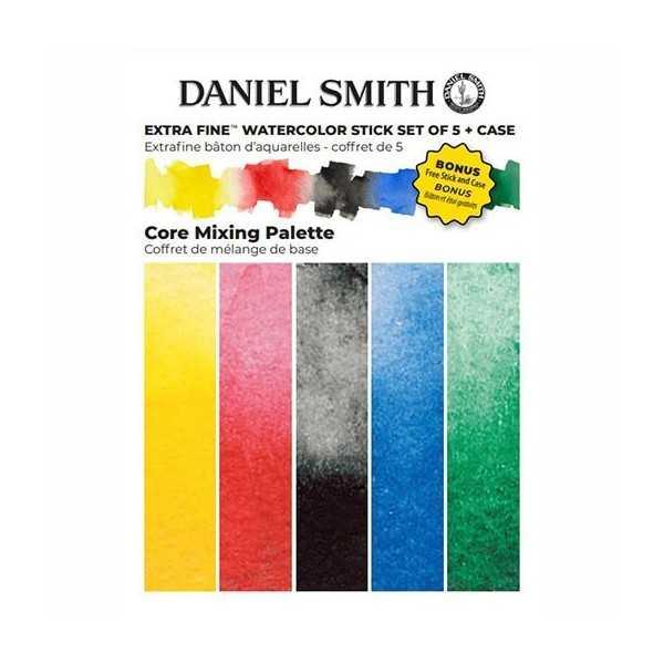 Daniel Smith Core Mixing Palette Set Watercolor Sticks 5 Barras