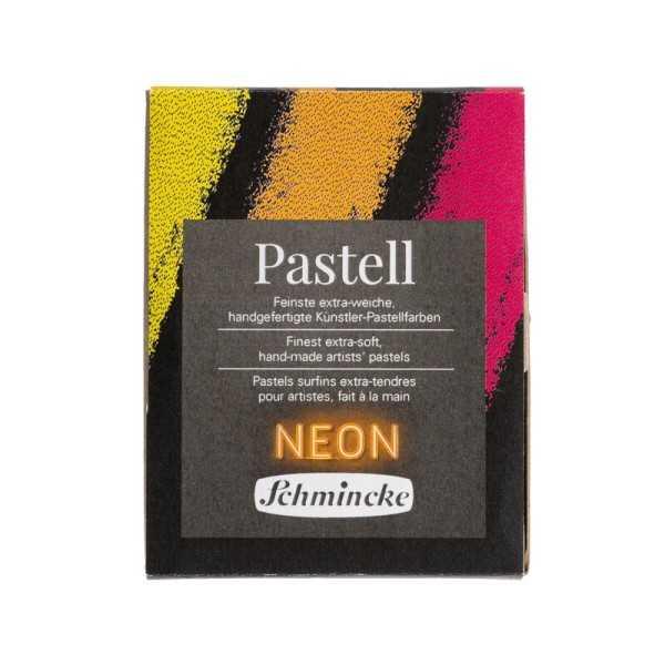 SCHMINCKE Neon Pastel – Set de 3 barras de pastel en caja de cartón