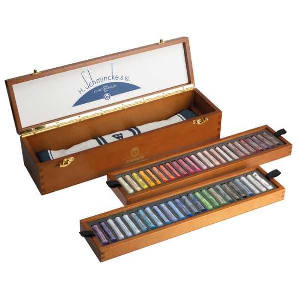 SCHMINCKE Pastel Travel Set – 48 pasteles completos