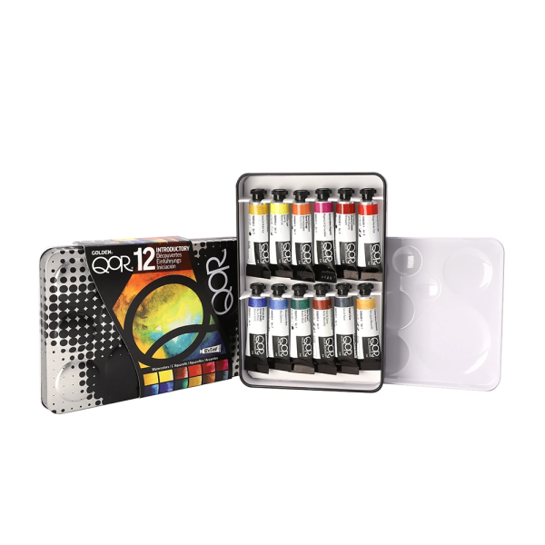 QoR Introductory 12 Set – Set de Acuarela Profesional 12 Tubos 5 ml