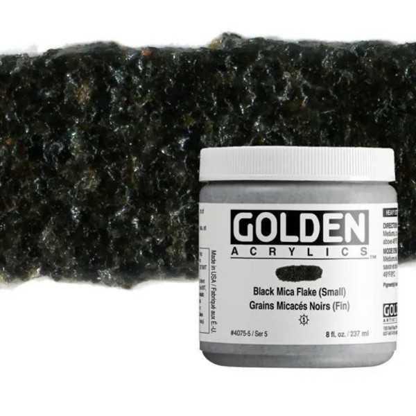 GOLDEN BLACK MICA FLAKE (SMALL) 236ml