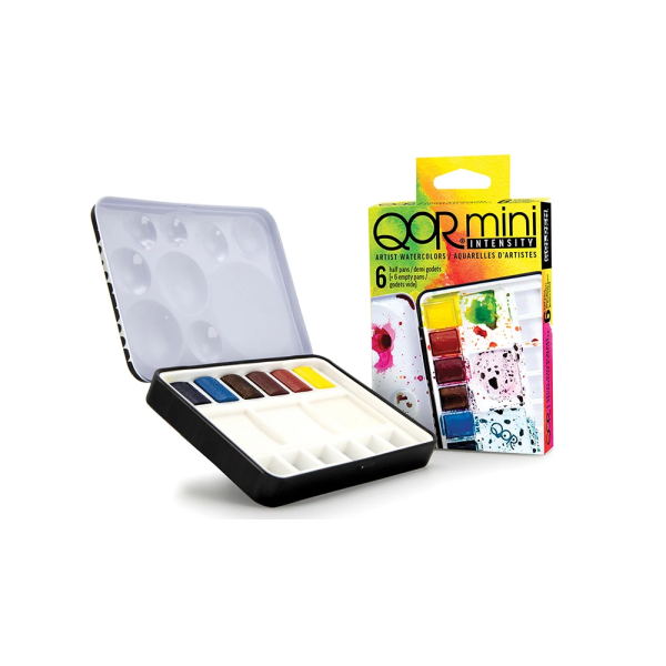 QoR Intensity Half-Pan Set – Set Acuarela Media Pastilla Alta Intensidad