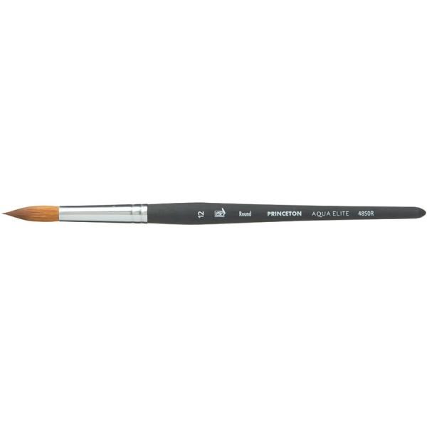 Princeton Aqua Elite Pincel Redondo Sintético – Mango Corto Serie 4850R